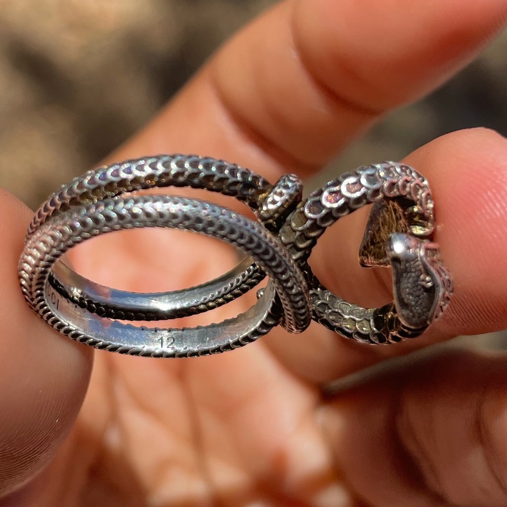 Gucci double serpent ring - Picture 5 of 11